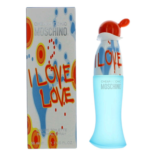 I Love Love Cheap & Chic by Moschino, 1.7 oz EDT Spray for Women