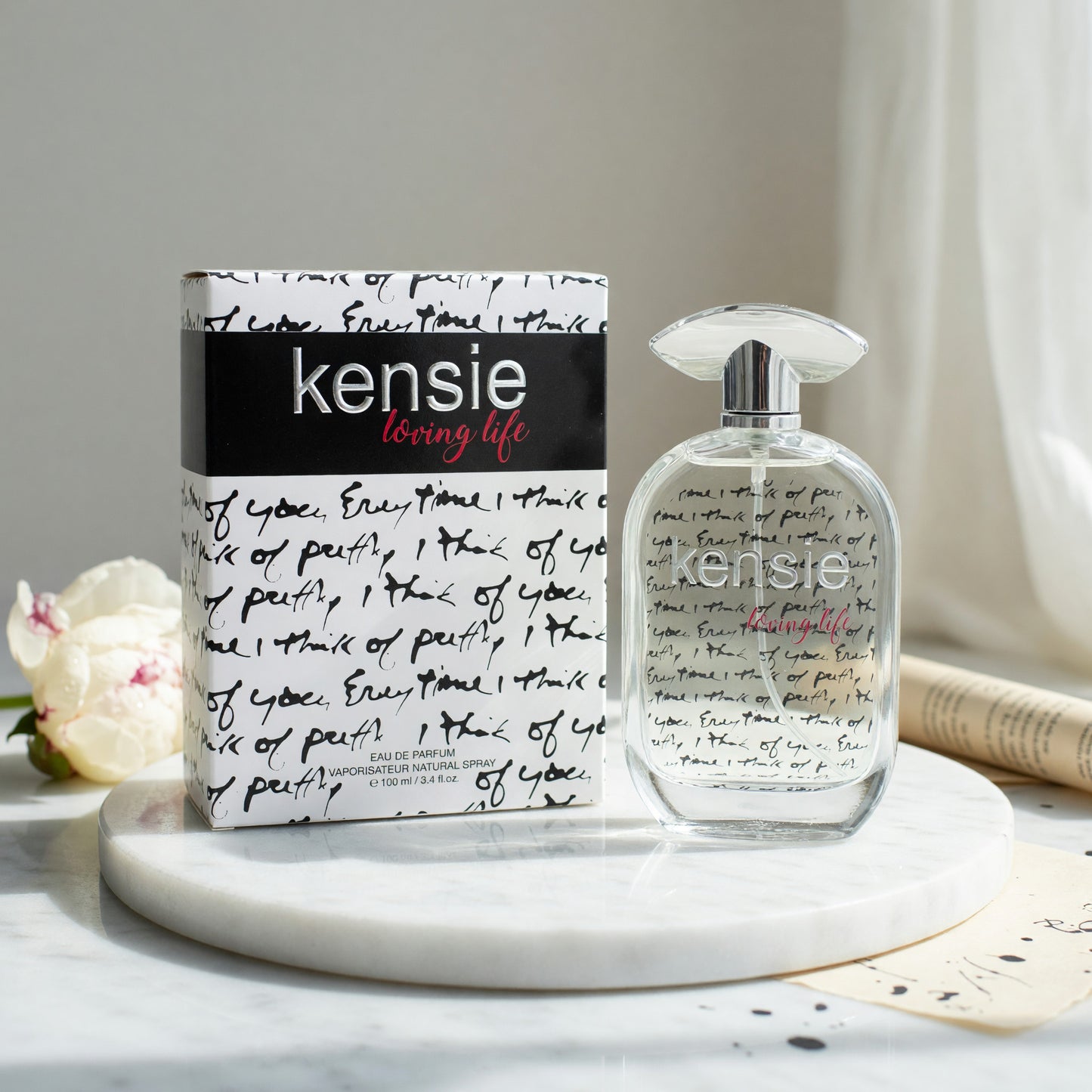 Kensie Loving Life by Kensie, 3.4 oz EDP Spray for Women