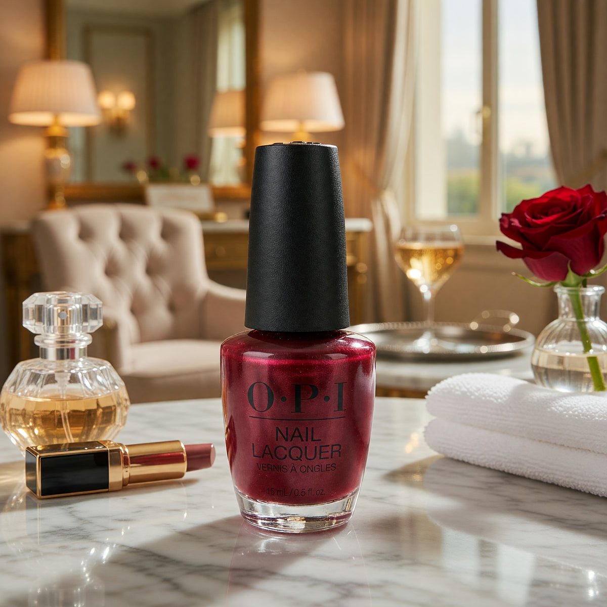 OPI Nail Lacquer by OPI, 0.5 oz Nail Polish - Bogota Blackberry - Bogota Blackberry