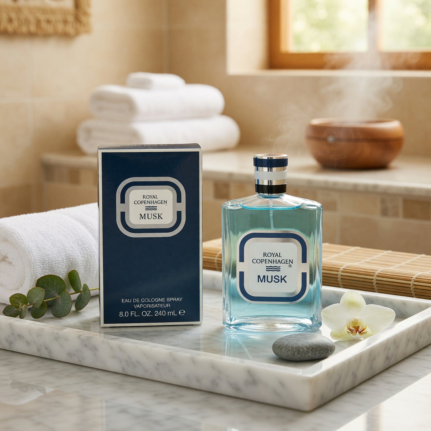 Royal Copenhagen MUSK by Royal Copenhagen, 8 oz Cologne Spray for Men