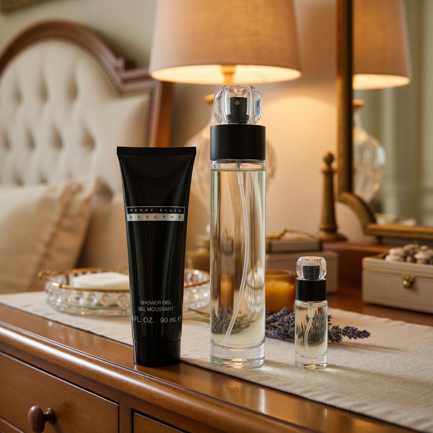 Reserve by Perry Ellis, 3 Piece Deluxe Gift Set for Men