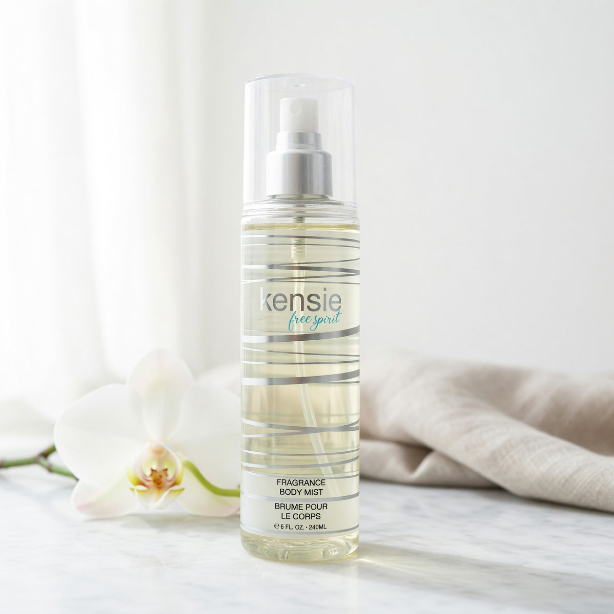 Kensie Free Spirit by Kensie, 8 oz Body Mist for Women