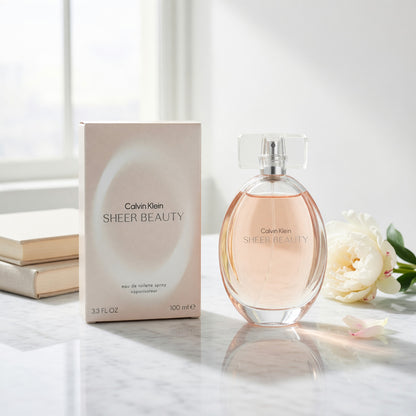 Sheer Beauty by Calvin Klein, 3.4 oz EDT Spray for Women