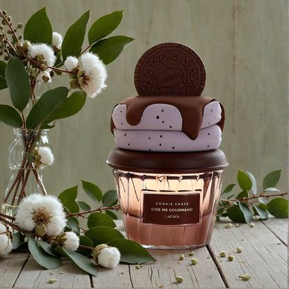 Cookie Crave Give Me Gourmand by Lattafa, 2.53 oz EDP Spray for Women