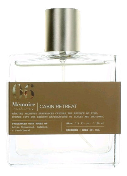 Cabin Retreat by Memoire Archives, 3.4 oz EDP Spray for Unisex