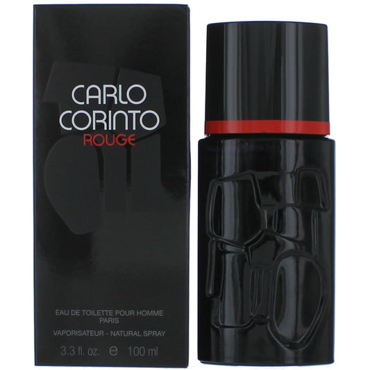 Carlo Corinto Rouge by Carlo Corinto, 3.3 oz EDT Spray for Men