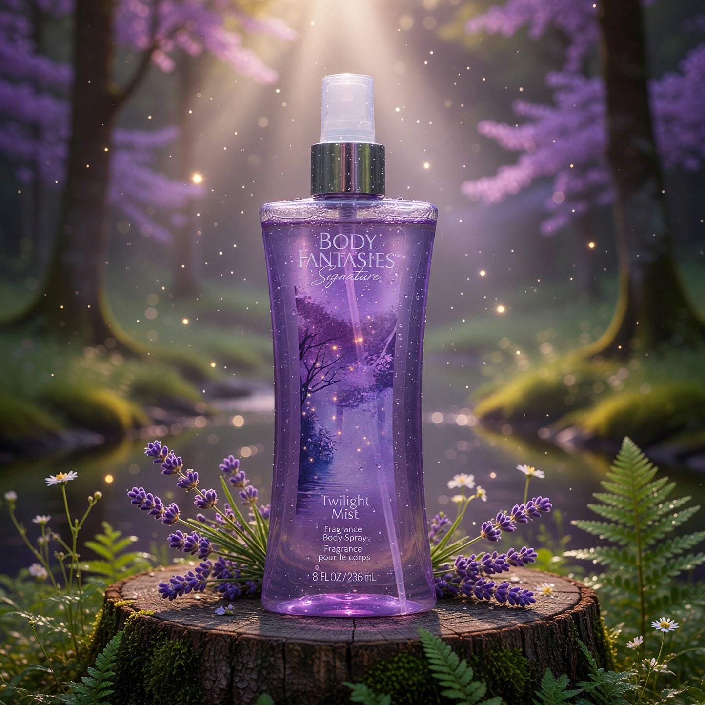 Twilight Mist by Body Fantasies, 8 oz Fragrance Body Spray for Women