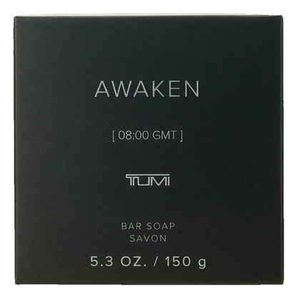 Awaken [08:00 GMT] by Tumi, 5.3oz Bar Soap men with Aluminum Case.