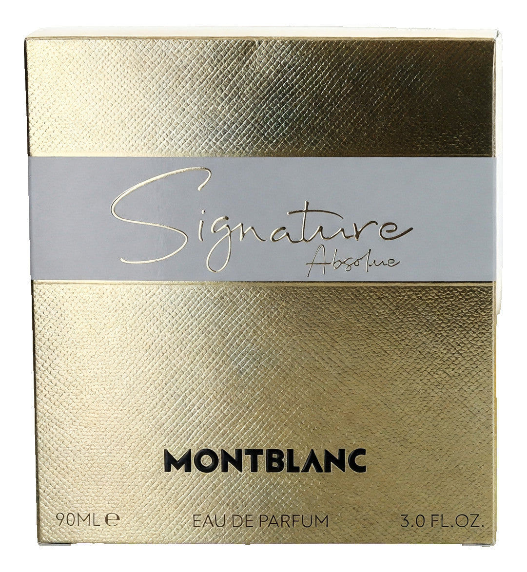 Signature Absolue by Mont Blanc, 3 oz EDP Spray for Women