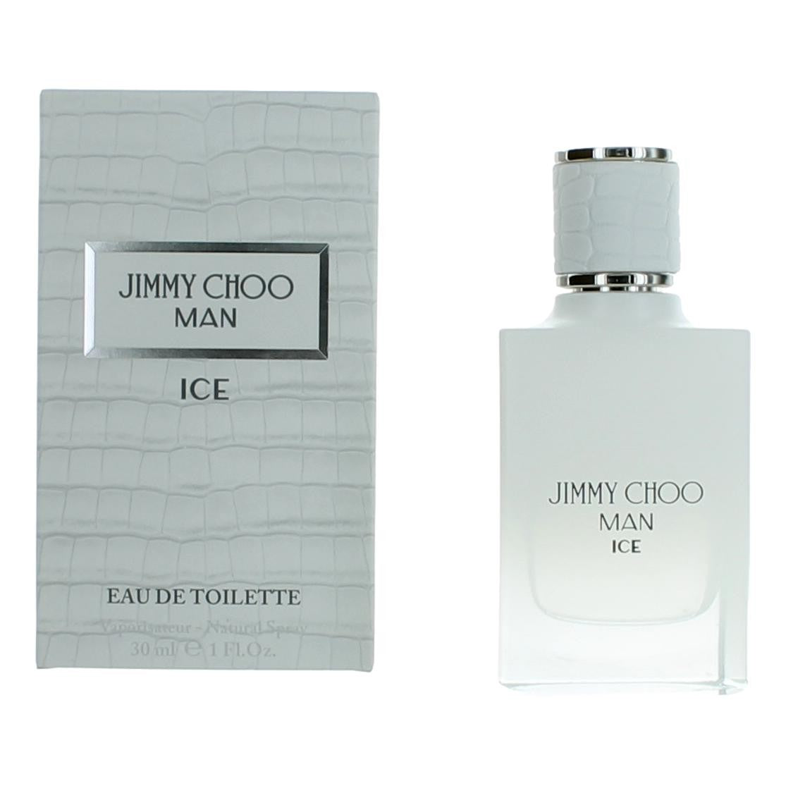 Jimmy Choo Man Ice by Jimmy Choo, 1 oz EDT Spray for Men