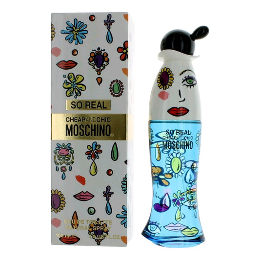 Cheap & Chic So Real by Moschino, 3.4 oz EDT Spray for Women