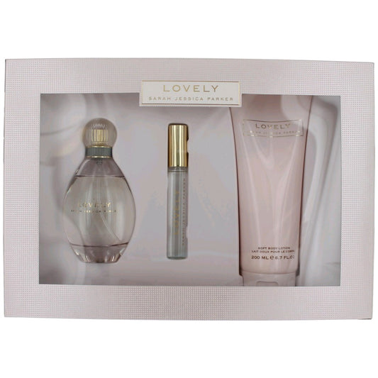 Lovely by Sarah Jessica Parker, 3 Piece Gift Set women with Rollerball