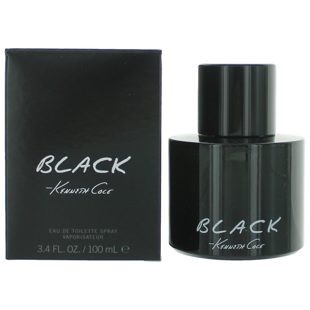 Black by Kenneth Cole, 3.4 oz EDT Spray for Men