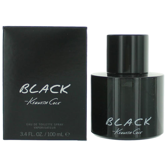 Black by Kenneth Cole, 3.4 oz EDT Spray for Men
