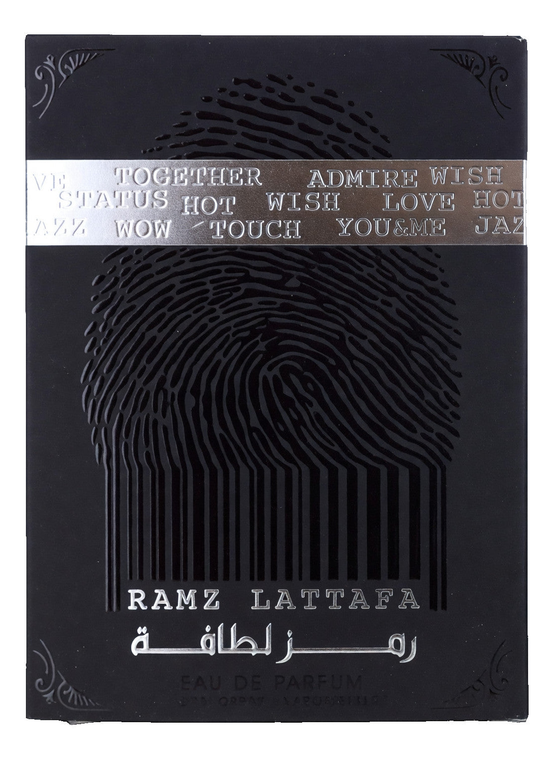 Ramz Silver by Lattafa, 3.4 oz EDP Spray for Unisex