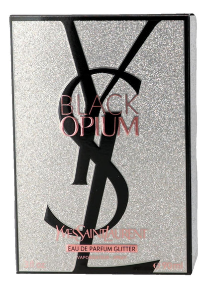 Black Opium Glitter by Yves Saint Laurent, 3 oz EDP Spray for Women 