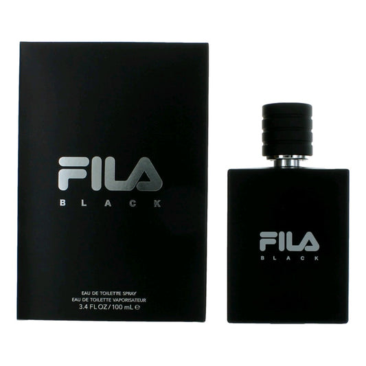 Fila Black by Fila, 3.4 oz EDT Spray for Men