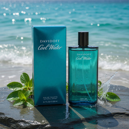 Cool Water by Davidoff, 6.7 oz EDT Spray for Men