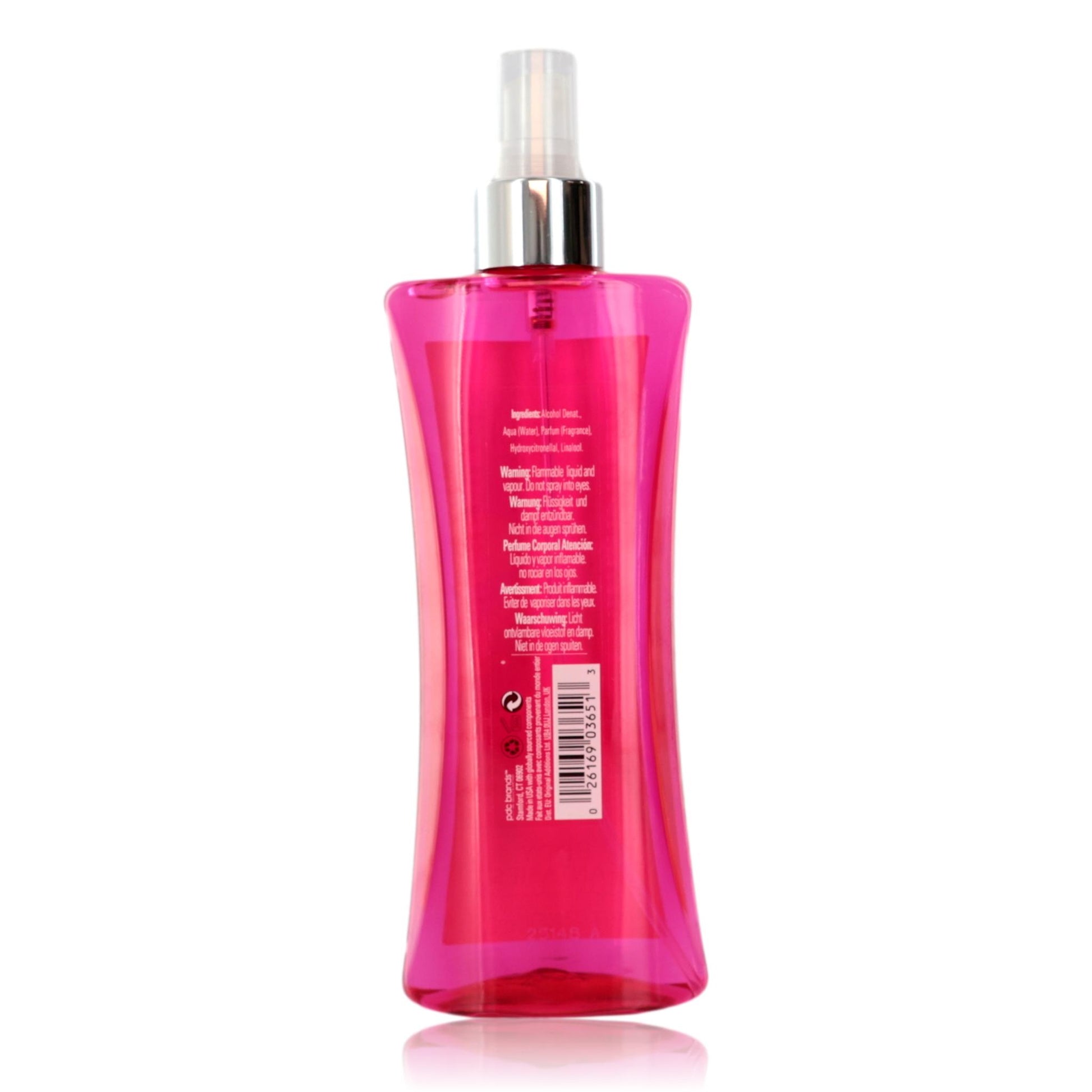 Pink Vanilla Kiss Fantasy by Body Fantasies, 8oz Fragrance Body Spray women