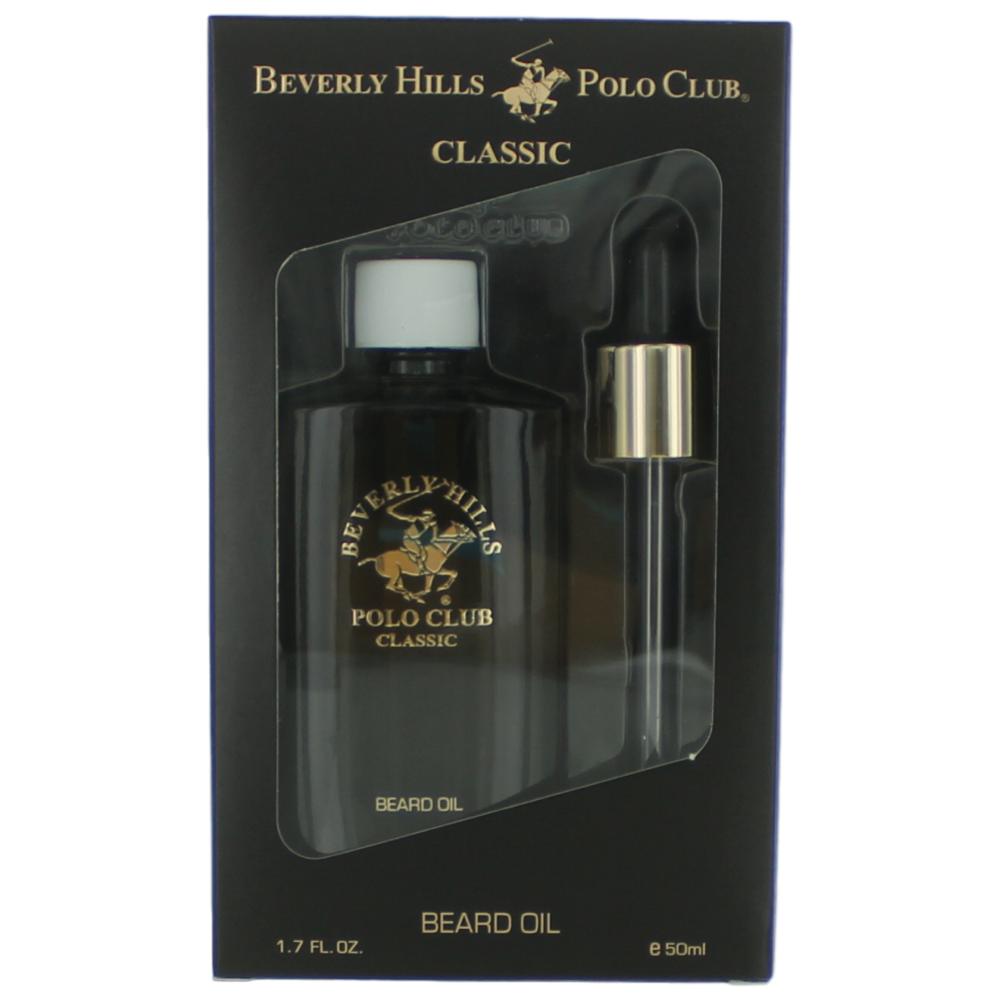 BHPC Classic by Beverly Hills Polo Club, 1.7 oz Beard Oil for Men