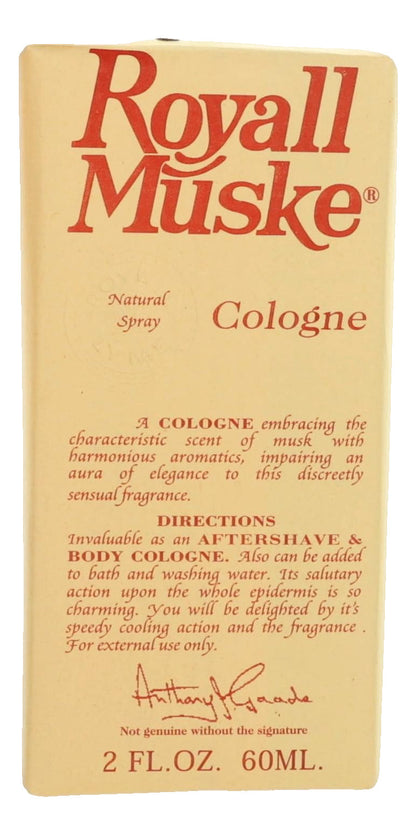 Royall Muske by Royall Fragrances, 2 oz All Purpose Cologne for Men