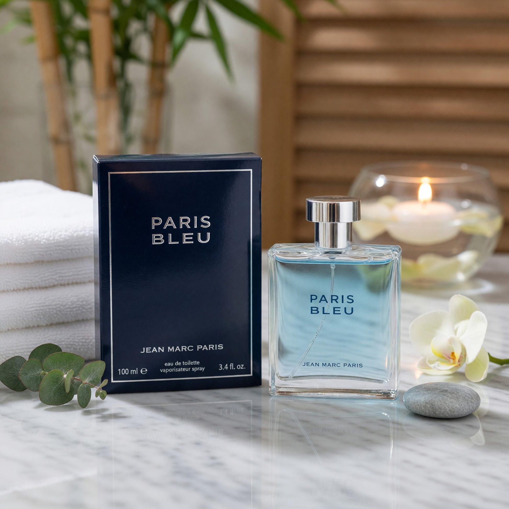 Paris Bleu by Jean Marc Paris, 3.4 oz EDT Spray for Men  