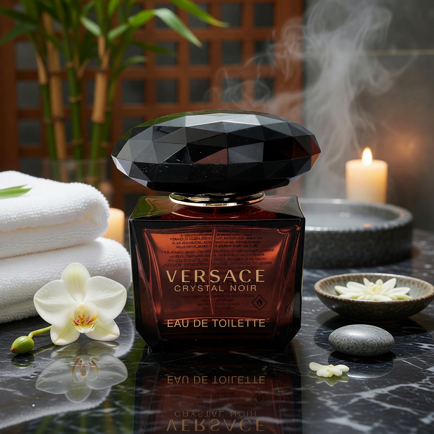 Versace Crystal Noir by Versace, 3 oz EDT Spray for Women TESTER