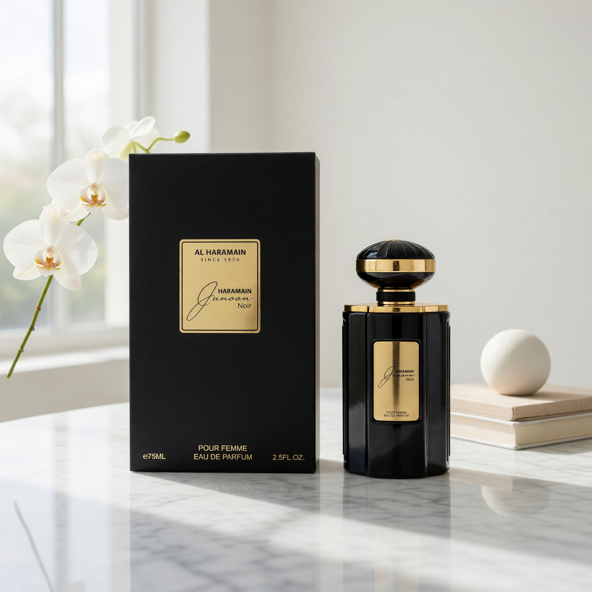 Junoon Noir by Al Haramain, 2.5 oz EDP Spray for Women