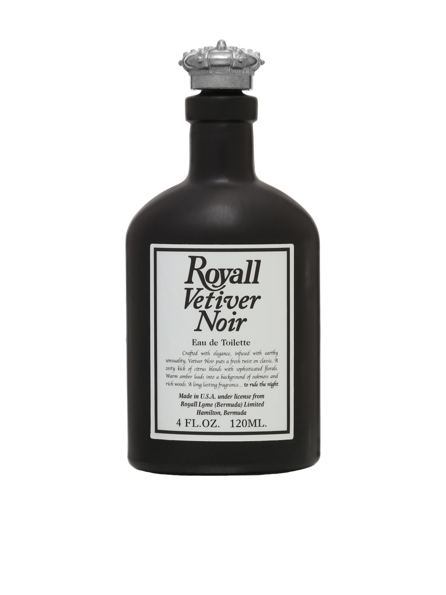 Royall Vetiver Noir by Royall Fragrance, 4 oz EDT Spray for Men