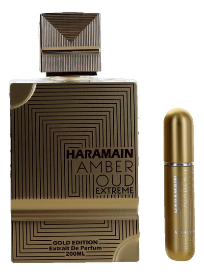 Amber Oud Extreme Gold Edition, 6.7oz Extrait de Parfum for Unisex