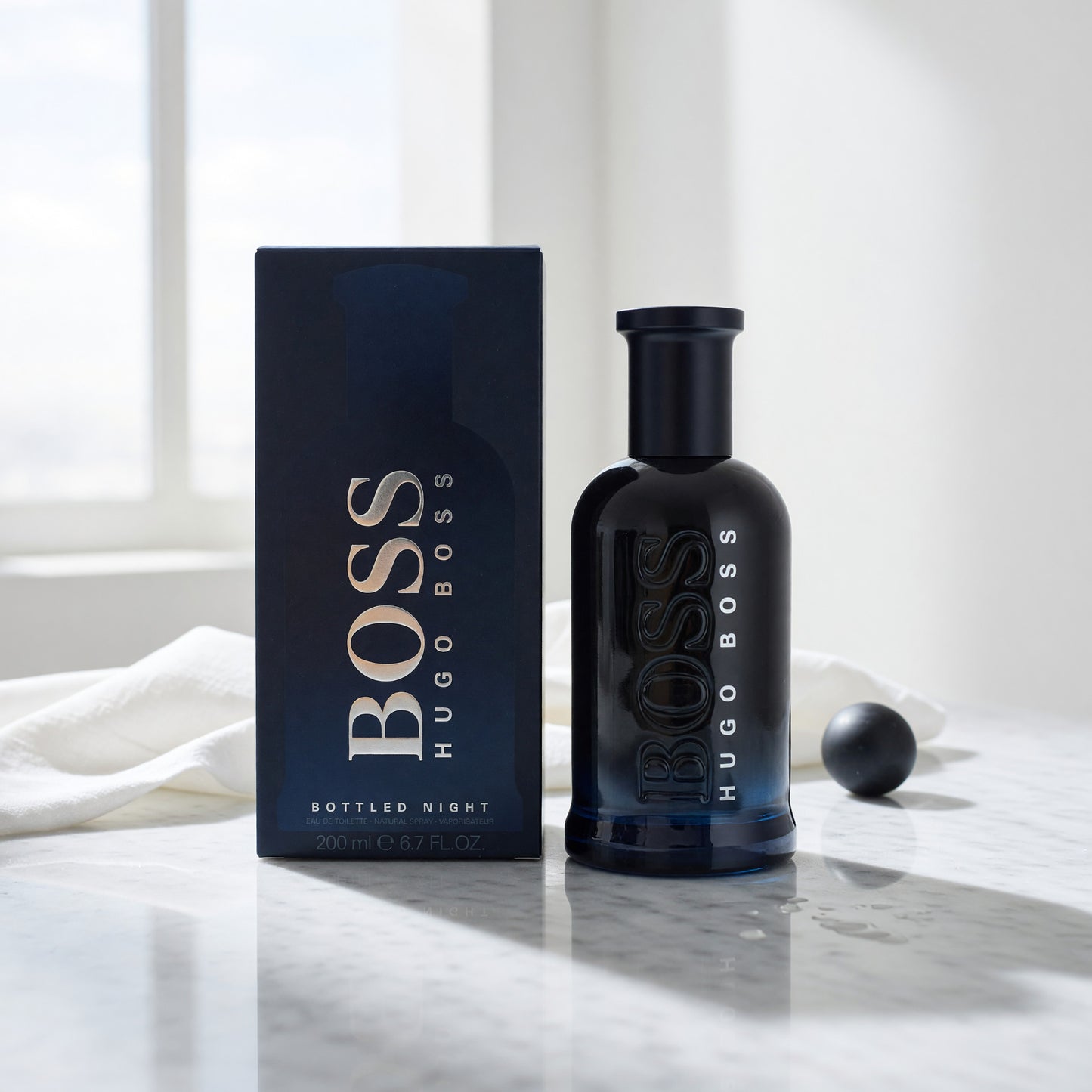 Boss Bottled Night by Hugo Boss, 6.7 oz EDT Spray for Men