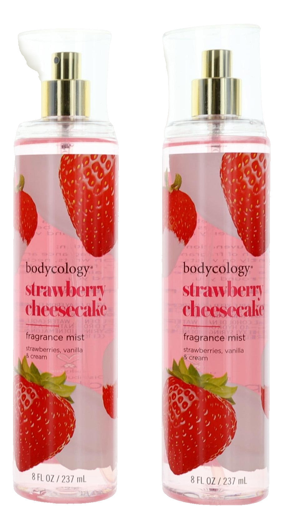 Strawberry Cheesecake by Bodycology, 4 Pack 8oz Fragrance Mist women