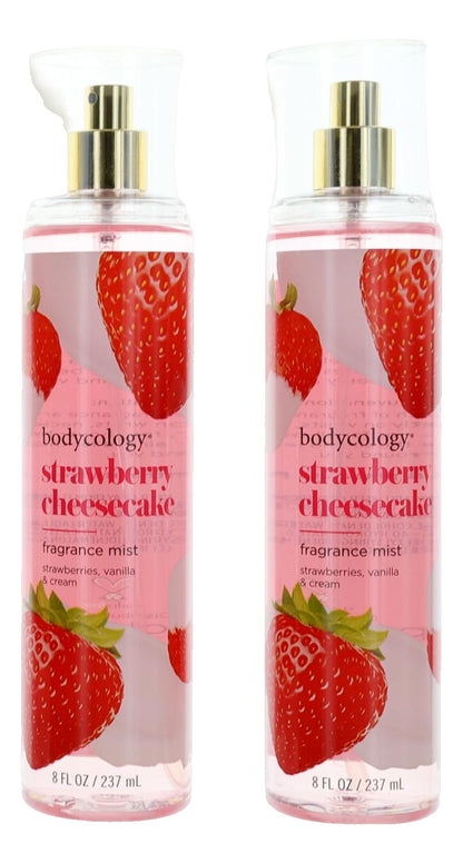 Strawberry Cheesecake by Bodycology, 4 Pack 8oz Fragrance Mist women