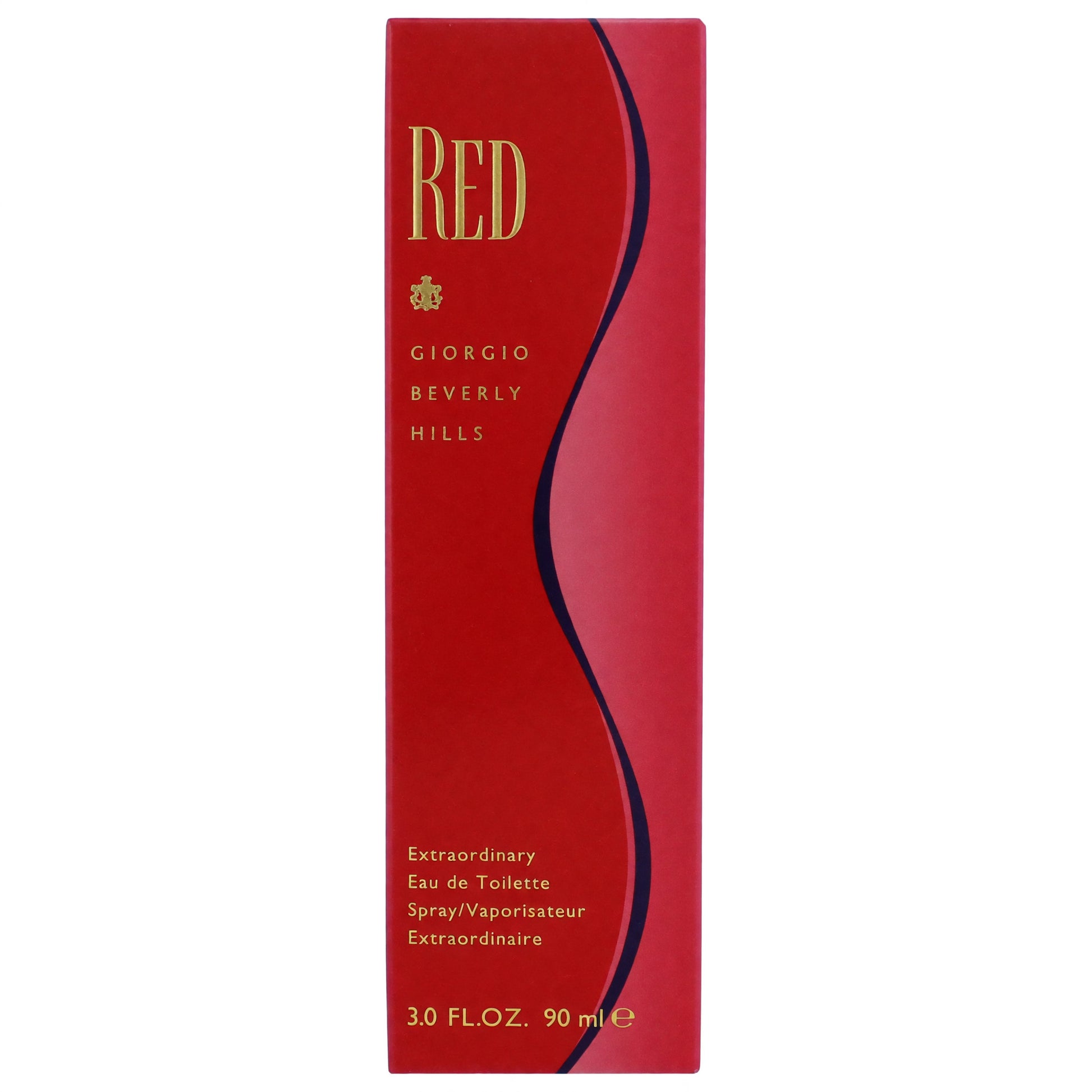 Red by Beverly Hills, 3 oz EDT Spray for Women