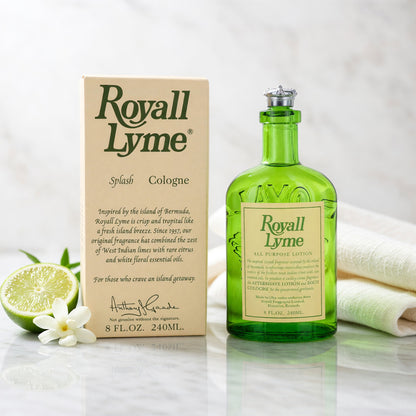 Royall Lyme by Royall Fragrances, 8 oz All Purpose Lotion for Men