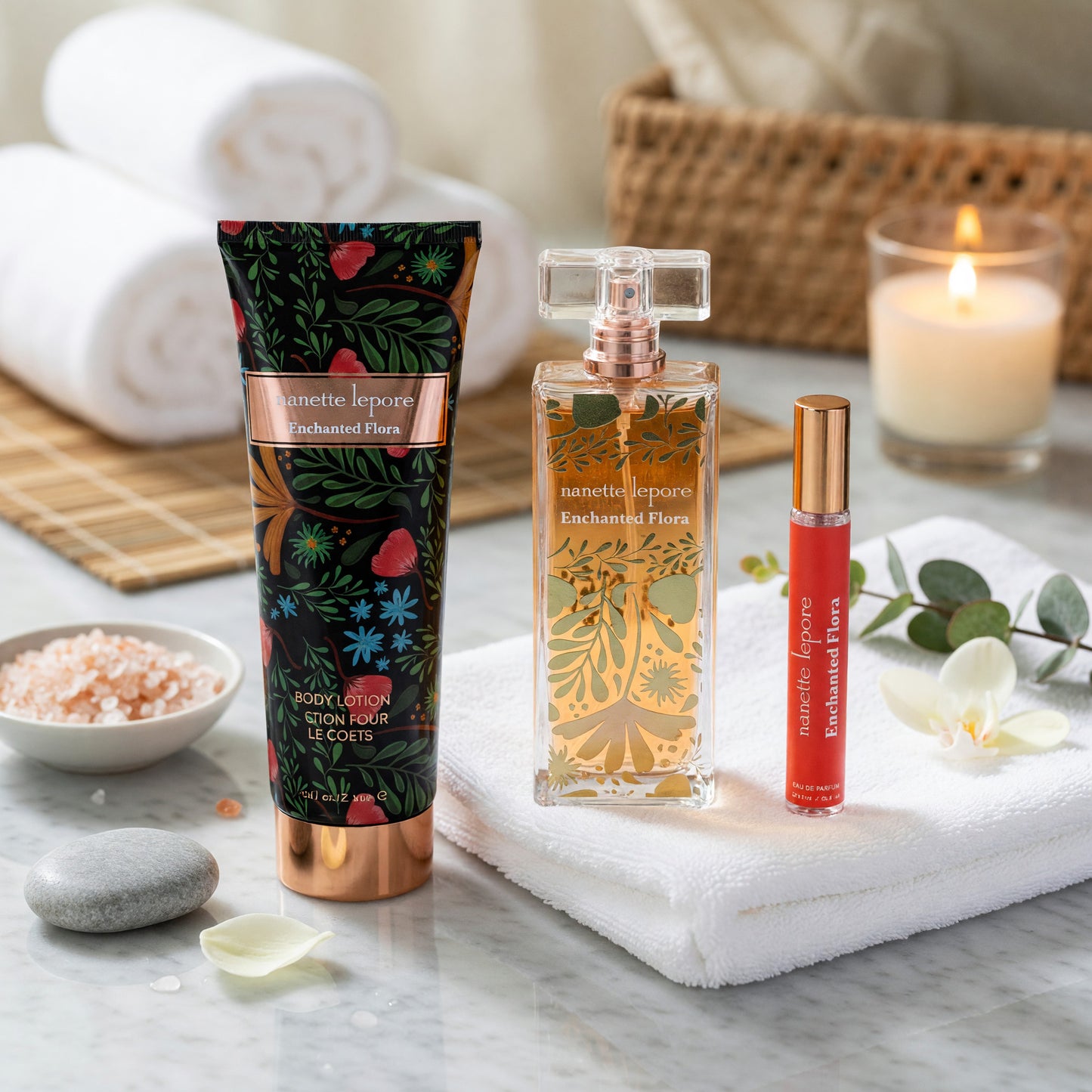 Enchanted Flora by Nanette Lepore, 3 Piece Gift Set for Women