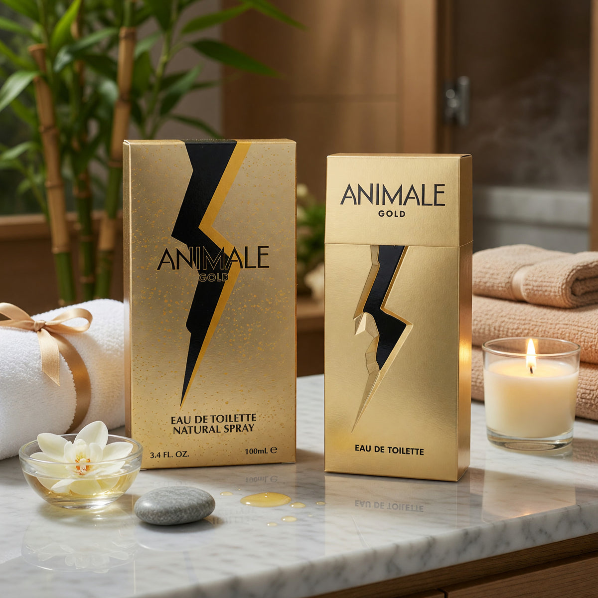 Animale Gold by Animale, 3.4 oz EDT Spray for Men
