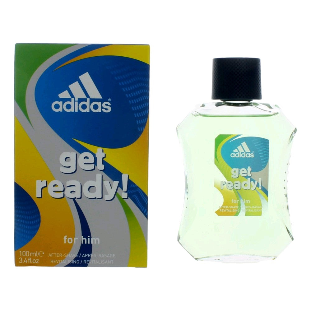 Adidas Get Ready by Adidas, 3.4 oz After Shave for Men