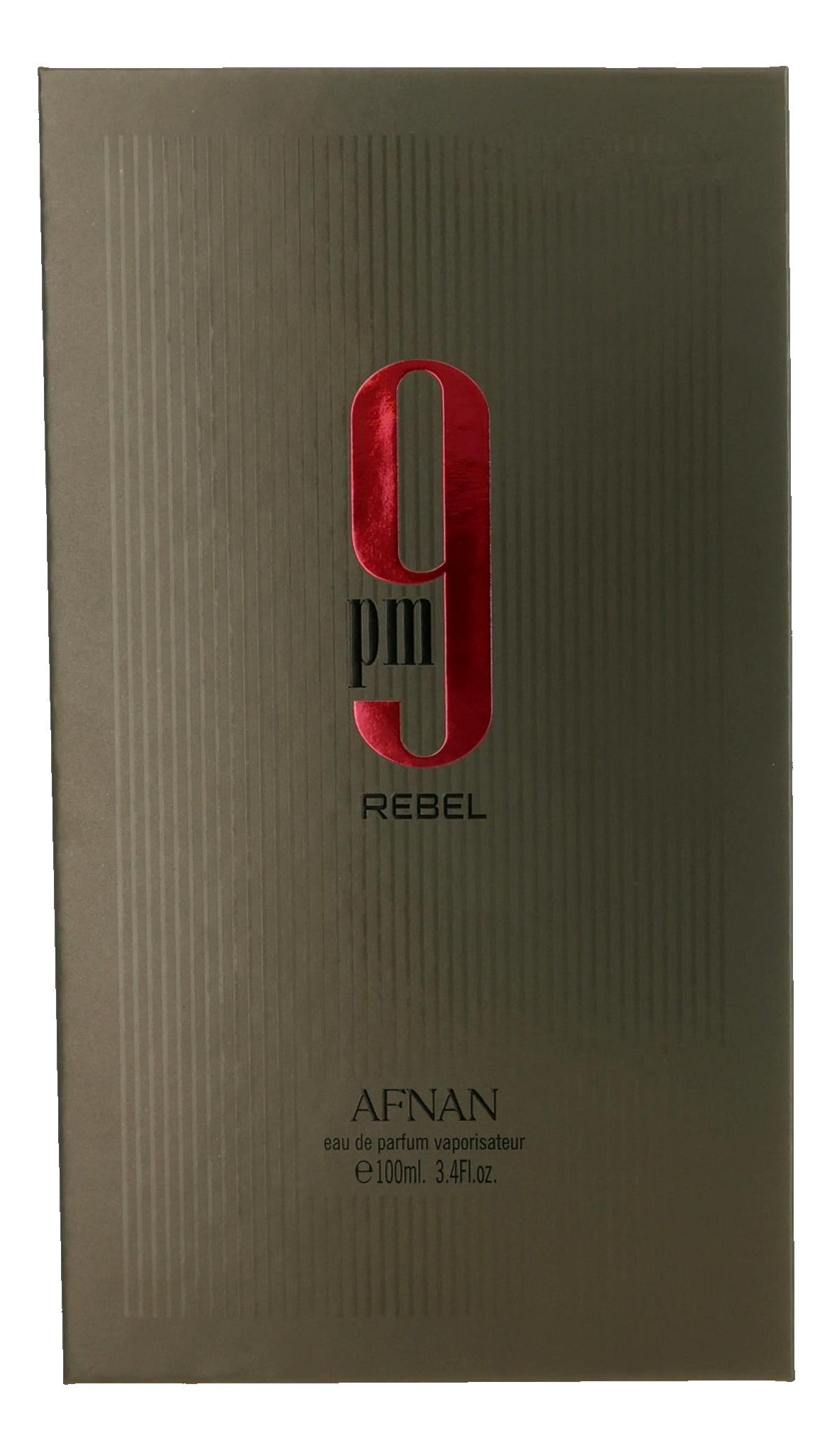 9 PM Rebel by Afnan, 3.4 EDP Spray for Unisex