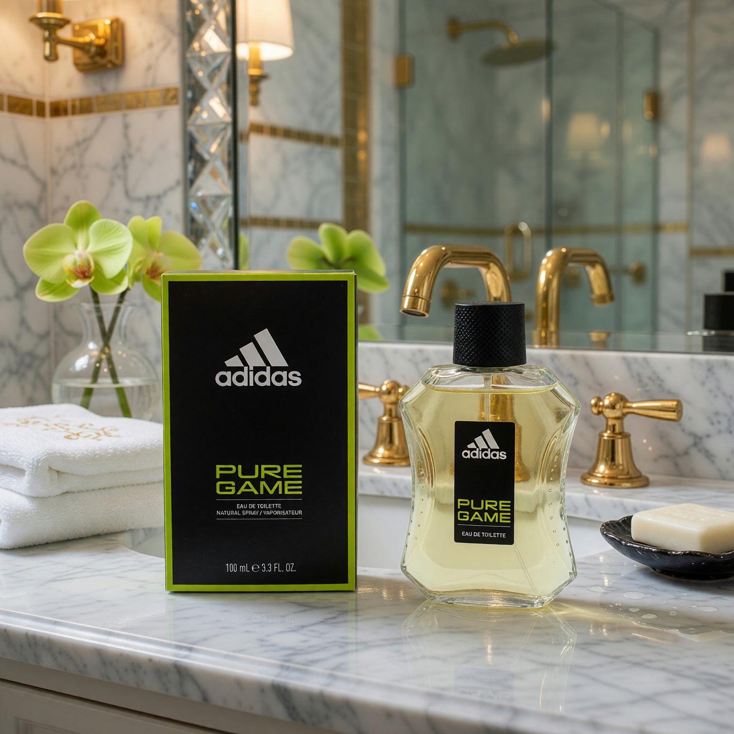 Adidas Pure Game by Adidas, 3.4 oz EDT Spray for Men