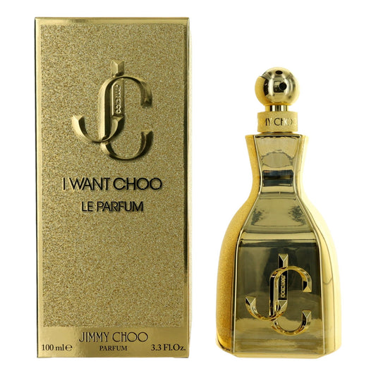 I Want Choo Le Parfum by Jimmy Choo, 3.3 oz Parfum Spray for Women