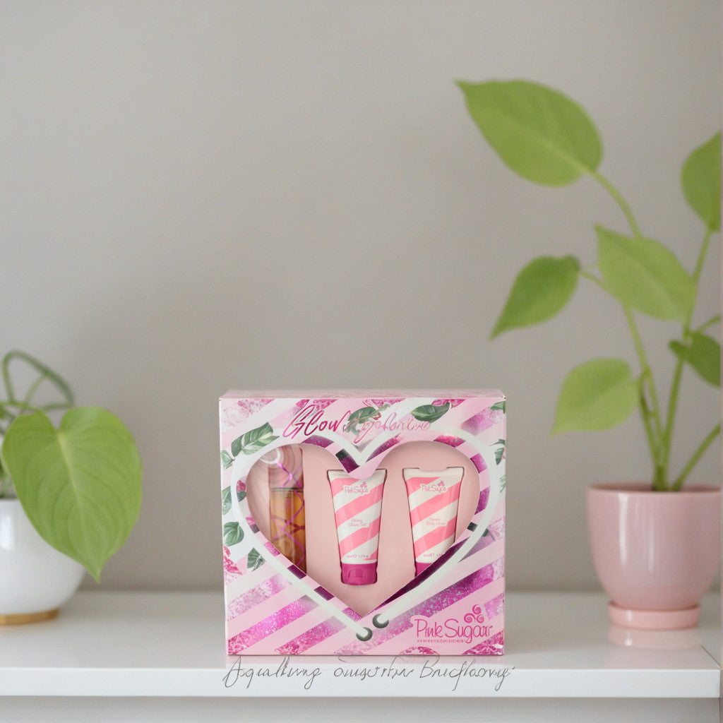 Pink Sugar by Aquolina, 3 Piece Gift Set for Women