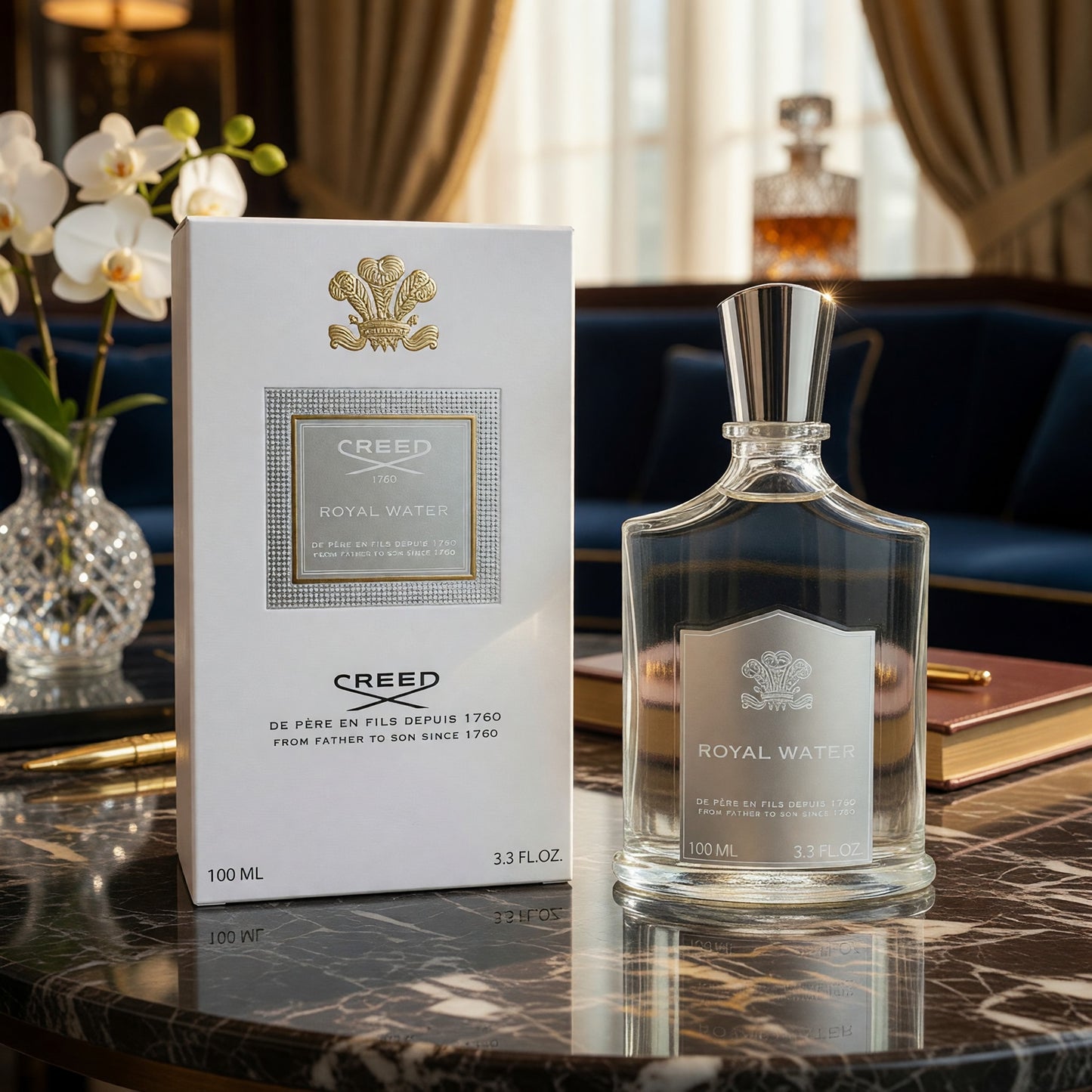 Royal Water by Creed, 3.3 oz Millesime EDP Spray for Unisex