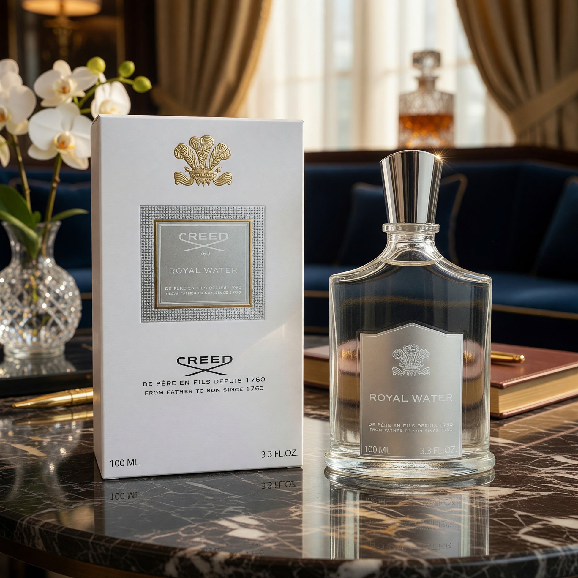 Royal Water by Creed, 3.3 oz Millesime EDP Spray for Unisex