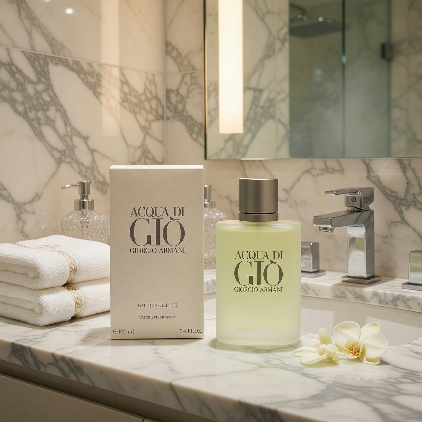 Acqua Di Gio by Giorgio Armani, 3.4 oz EDT Spray for Men