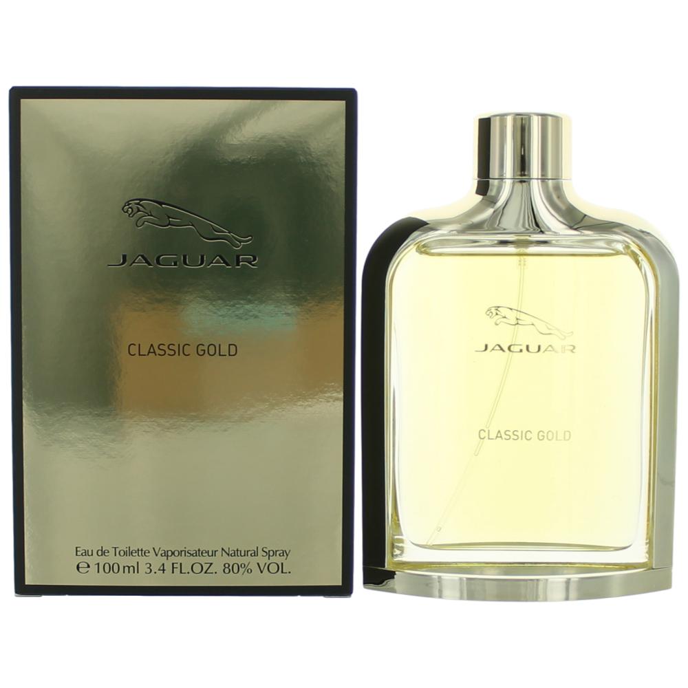 Jaguar Classic Gold by Jaguar, 3.4 oz EDT Spray for Men