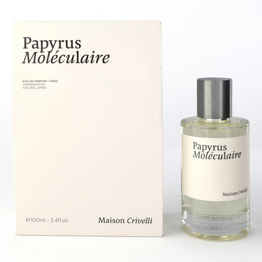 Papyrus Moléculaire by Maison Crivelli, 3.4 oz EDP Spray for Unisex
