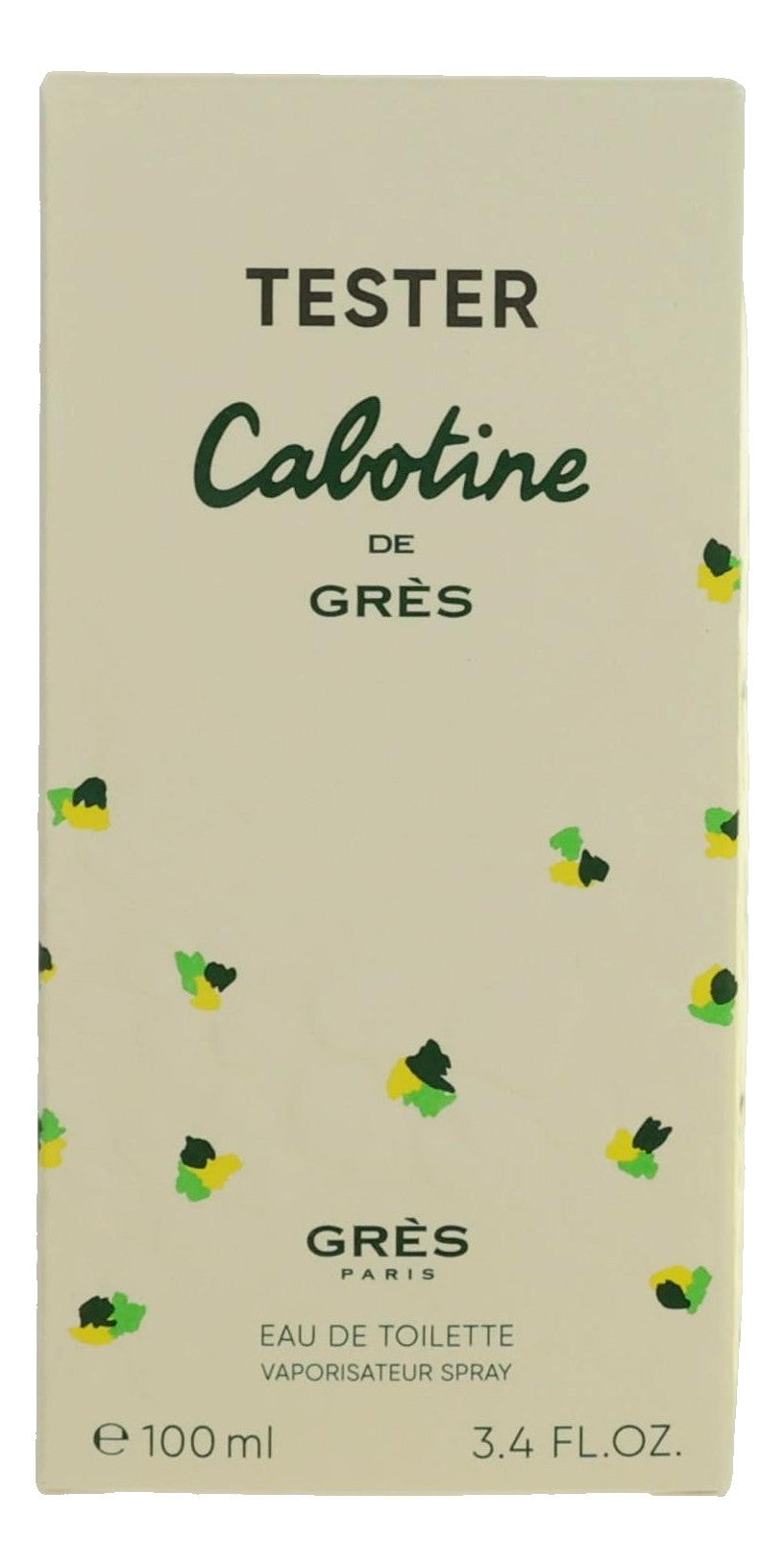 Cabotine by Parfums Gres, 3.4 oz EDT Spray for Women Tester 