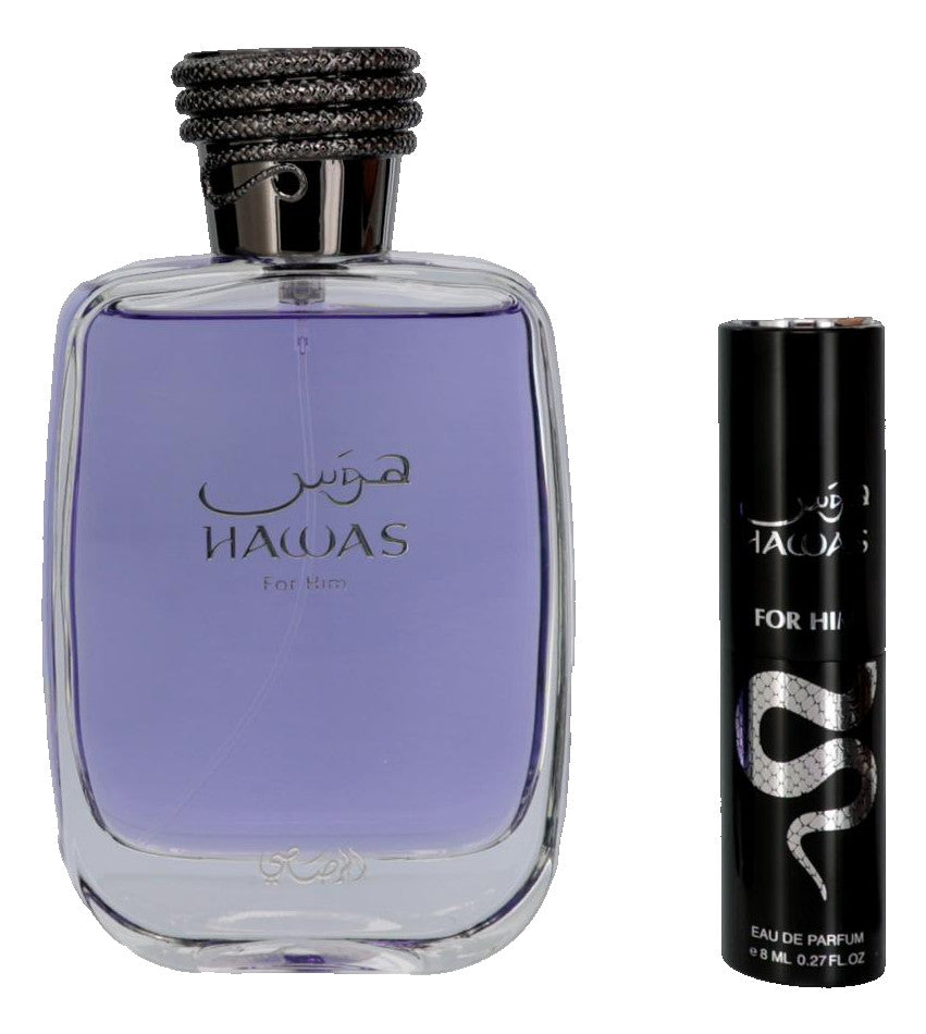 Hawas by Rasasi, 2 Piece Gift Set for Men 