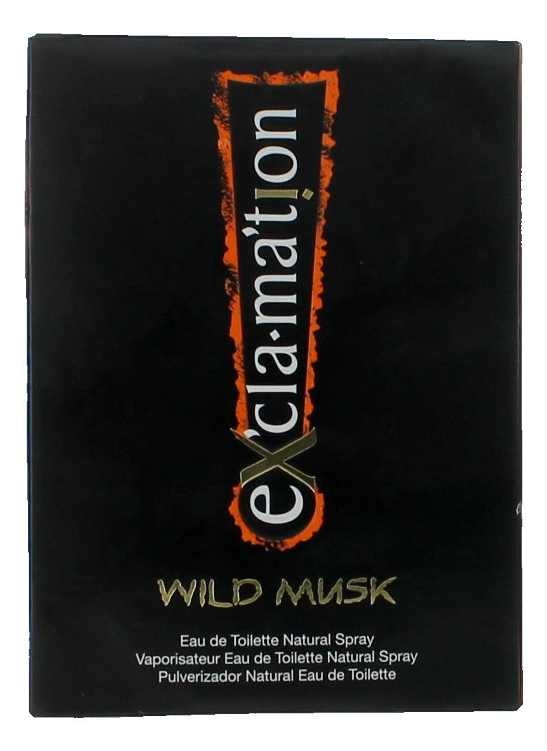 Exclamation Wild Musk by Coty, 3.4 oz EDT Spray for Women
